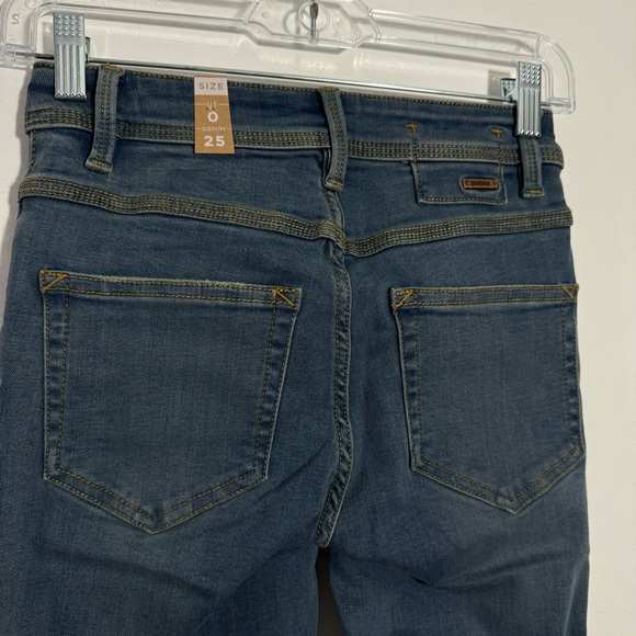 NWT PRANA Soma Jean Slim Fit Classic Blue Size 0/25 Minimalist Casual Stretch - Picture 8 of 13